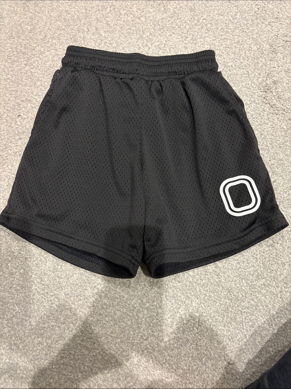 Black youth overtime shorts